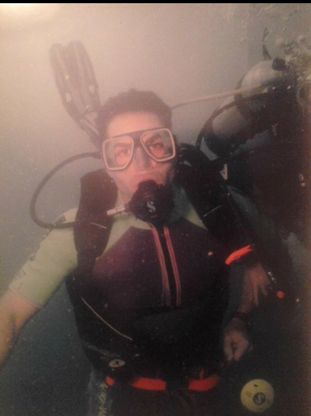 Israel Joffe scuba diving on the Great Barrier Reef in Australia